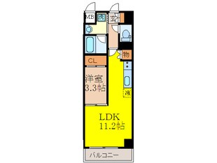 メセナ緑地公園の物件間取画像